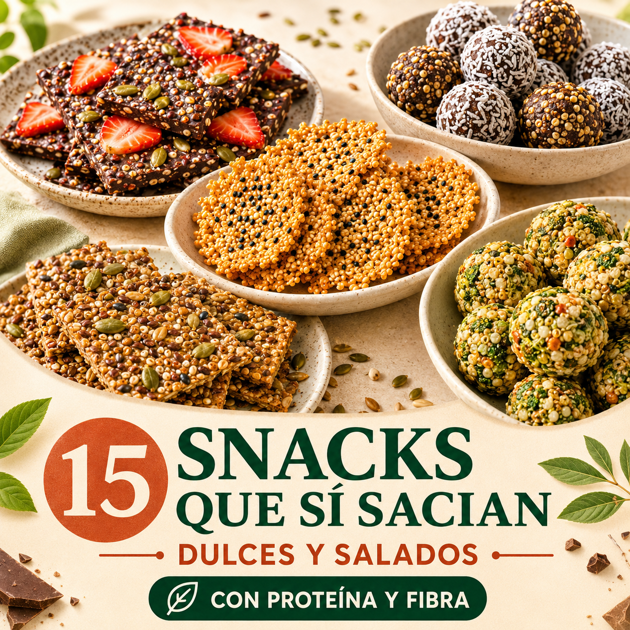 Snacks que sacian