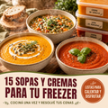 Sopas y cremas listas para freezer